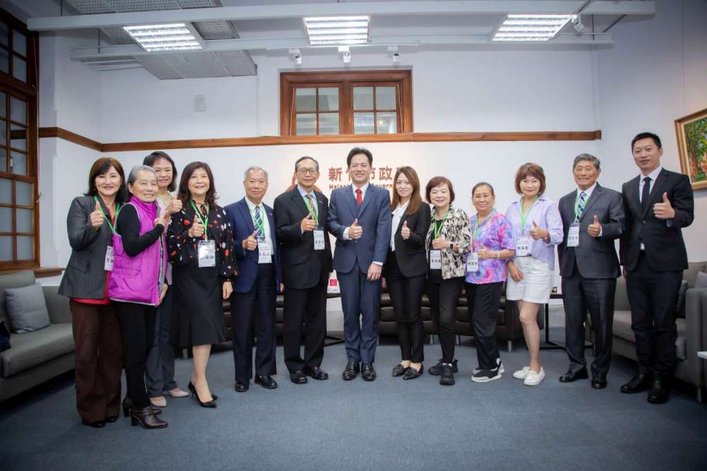 金山灣區中華民國國慶委員會拜會竹市府 